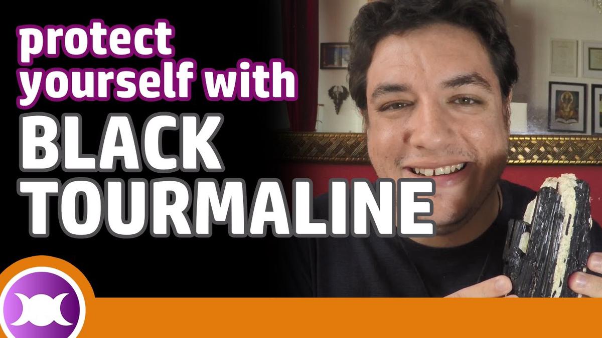 'Video thumbnail for BLACK TOURMALINE CRYSTAL BENEFITS - How to use it for protection and healing'
