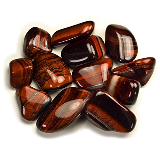 Red Tigers Eye Tumbled from Hypnotic Gems