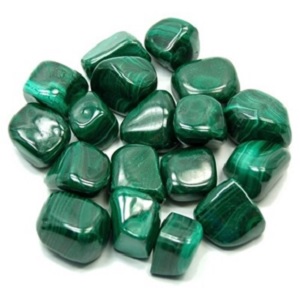 Tumbled Malachite from Healing Crystals