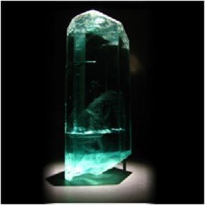 Aquamarine is the “stone of the sea.” It is used for protection during travels, and is also a stone of self-reflection. -- Aquamarine Meaning and Uses