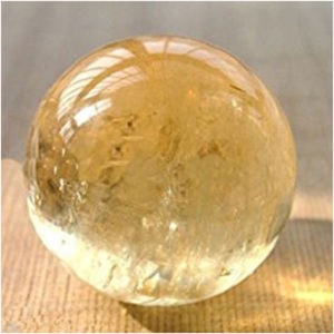Calcite Citrine Quartz Crystal Sphere Ball from GCG