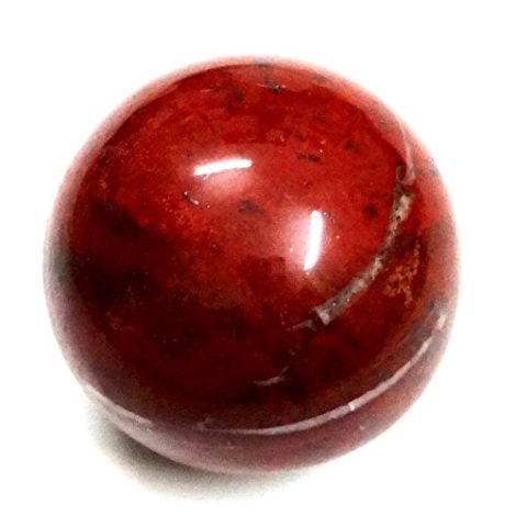 Red Jasper Sphere Ball - Healing Crystals India - Elune Blue