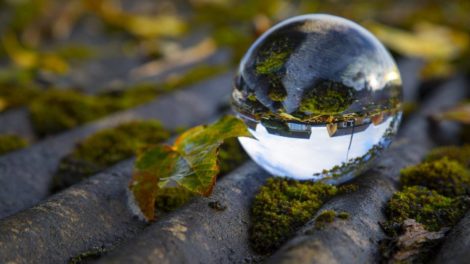 Crystal Ball on Moss - What is Witchcraft - Elune Blue