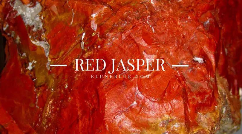 red jasper healing properties