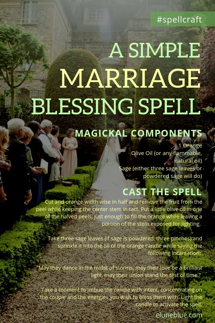 A Simple Marriage Blessing Spell - Spellcraft - Elune Blue