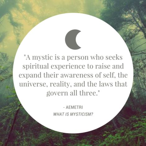 What is Mysticism? A Deeper Look into Mystical Philosophy by Aemetri from Elune Blue