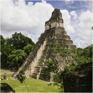 Mayan Ruins, Tikal - Mayan Ruins Discovered in Guatemala - Elune Blue (300x300)