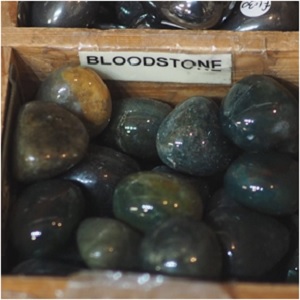 Bloodstone is believed to carry to magic of good health and long life, and was thought to bring the owner riches and fame. -- Bloodstone Meaning and Uses