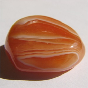 Carnelian, like its bold fiery color suggest, is a stone that can embolden the holder and boost their courage and stamina. -- Carnelian Meaning and Uses