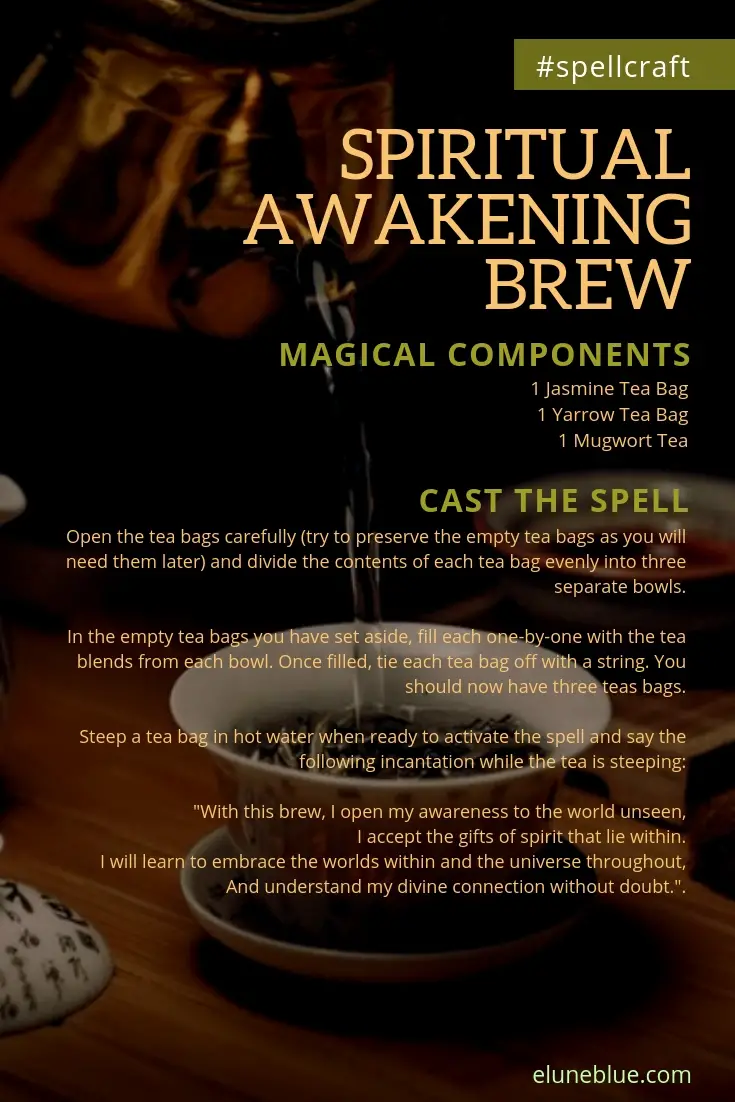 A Magical Brew: A Spell for Spiritual Awakening -- Spellcraft