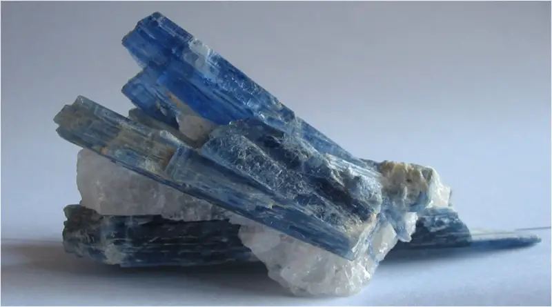 Kyanite is a proverbial crystal bridge -- a crystal of connection that mends the disconnect in all aspects of our lives. -- Kyanite Stone Meaning and Uses